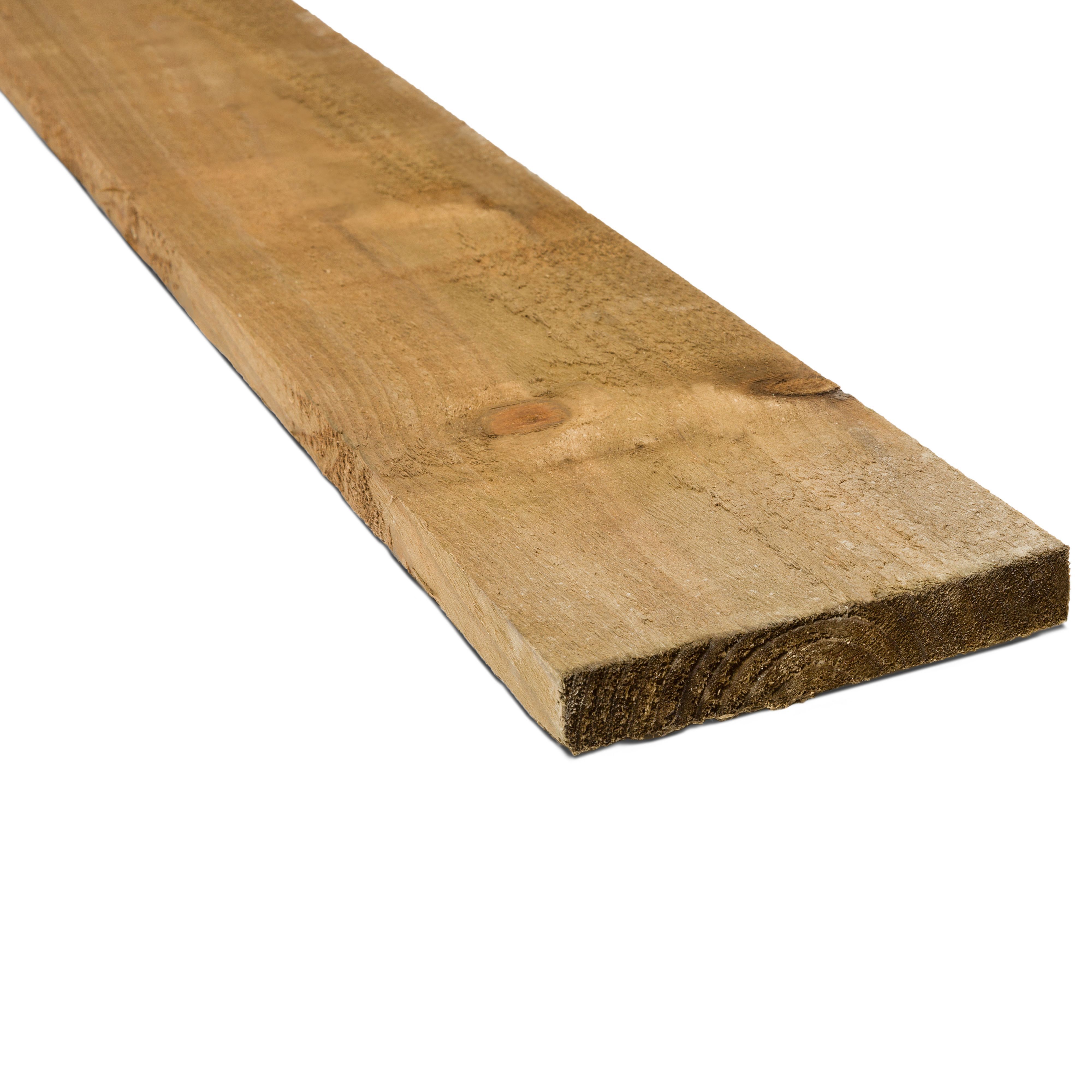 Timber Gravel board (L)2.4m (W)150mm (T)22mm, Pack of 5 DIY at B&Q