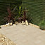 Timber plank Paving edging (H)250mm (T)40mm