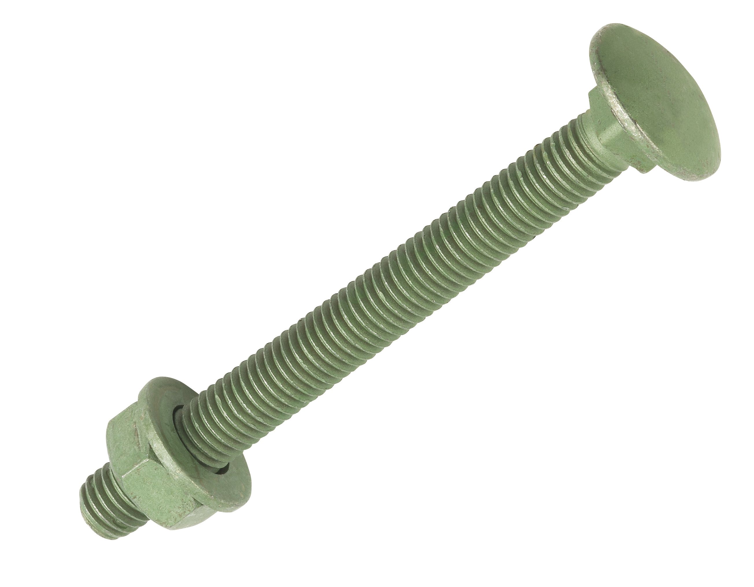Timco M10 Coach bolt (L)220mm, Pack of 10