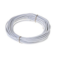 Time 2192Y White 2 core Multi-core cable 0.75mm² x 10m