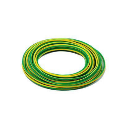 Time 4mm² Green & yellow Conduit wiring cable, 10m