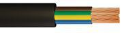 Time Black 3-core Flexible Cable 1.5mm² x 5m