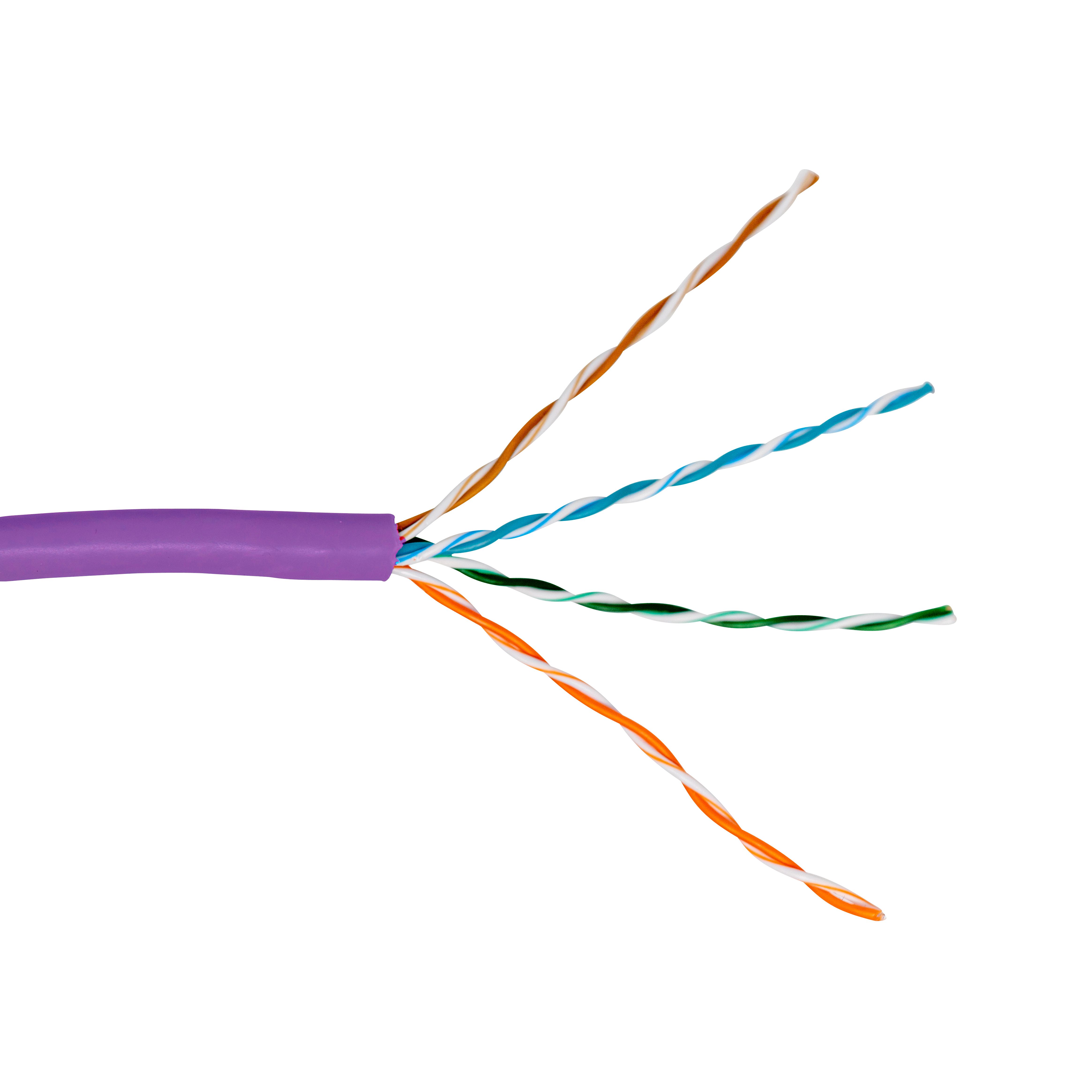 Time Cat 5e Purple Ethernet cable, 305m