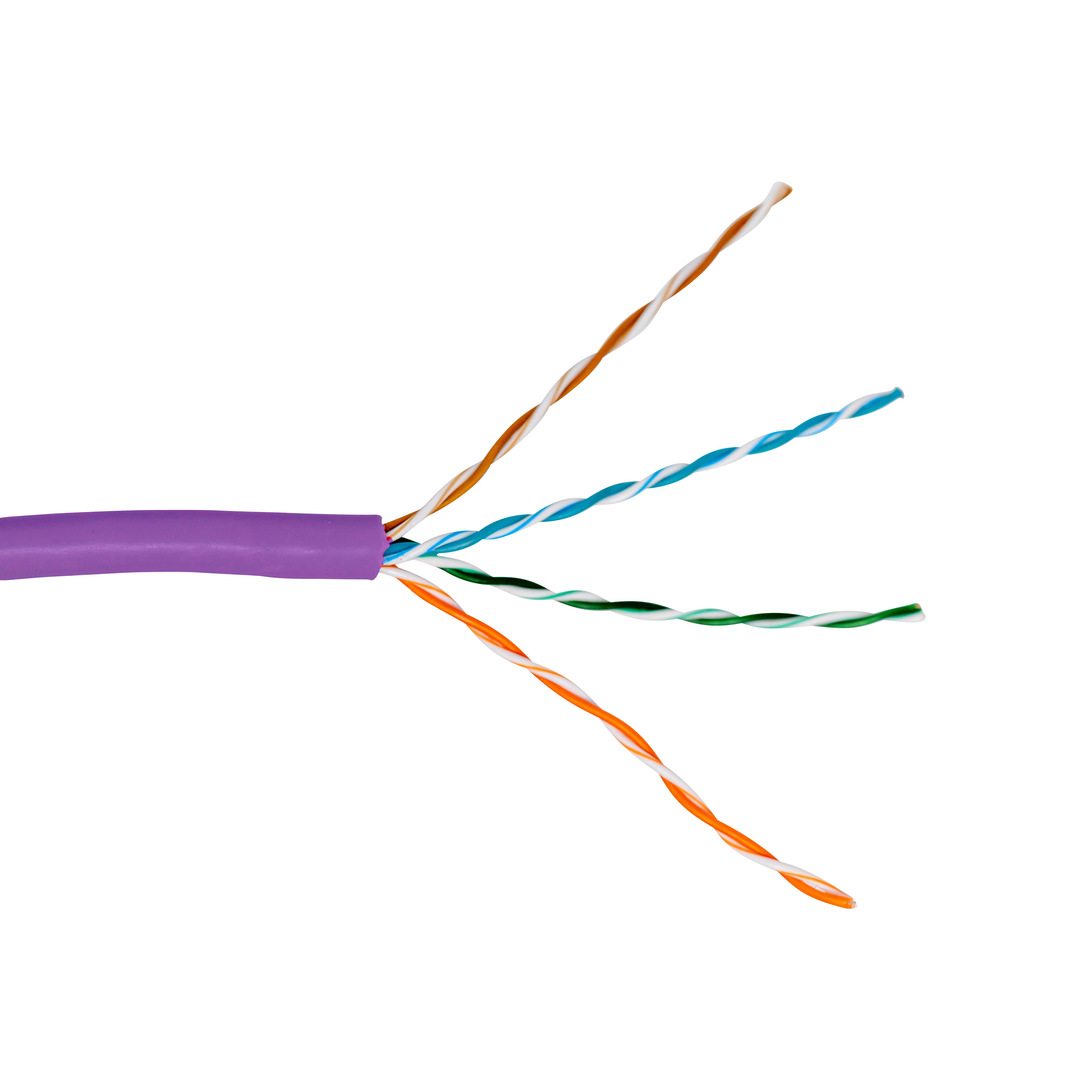 Time Cat 6 Purple Ethernet cable, 305m