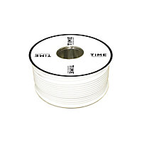 Time PF100 White Coaxial cable, 100m
