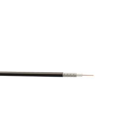 Time RG6 Black Copper Coaxial cable, 25m