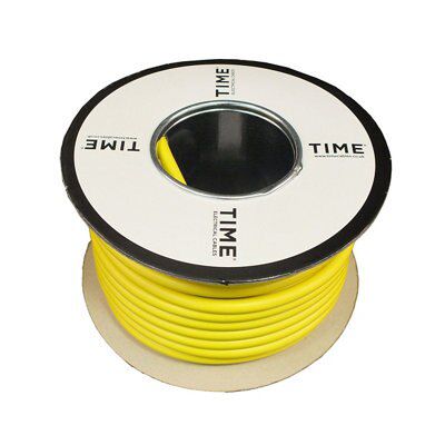 Time Yellow 3-core Arctic Cable 1.5mm² x 25m