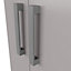 Timsbury Gloss Grey Freestanding Cloakroom vanity unit & basin set (W)40mm (H)85mm