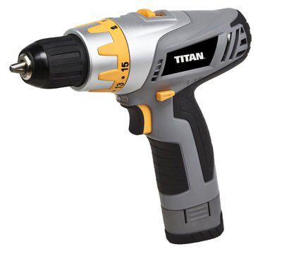 Titan 10.8V Li-ion Cordless Impact driver (2 x 1.3Ah) - TTP508KIT