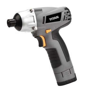 Titan 10.8V Li-ion Cordless Impact driver (2 x 1.3Ah) - TTP508KIT