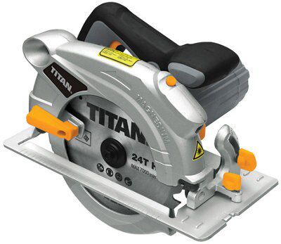 Titan 1500W 230V 190mm Corded Circular saw TTB286CSW