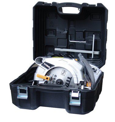 Titan 1500W 230V 190mm Corded Circular saw TTB286CSW
