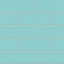 Toledo Scarab Gloss Plain Ceramic Tile, Pack of 17, (L)400mm (W)150mm