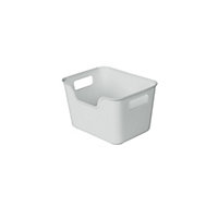 Tontarelli Moda Medium duty Grey Polypropylene (PP) Large Nestable Storage box