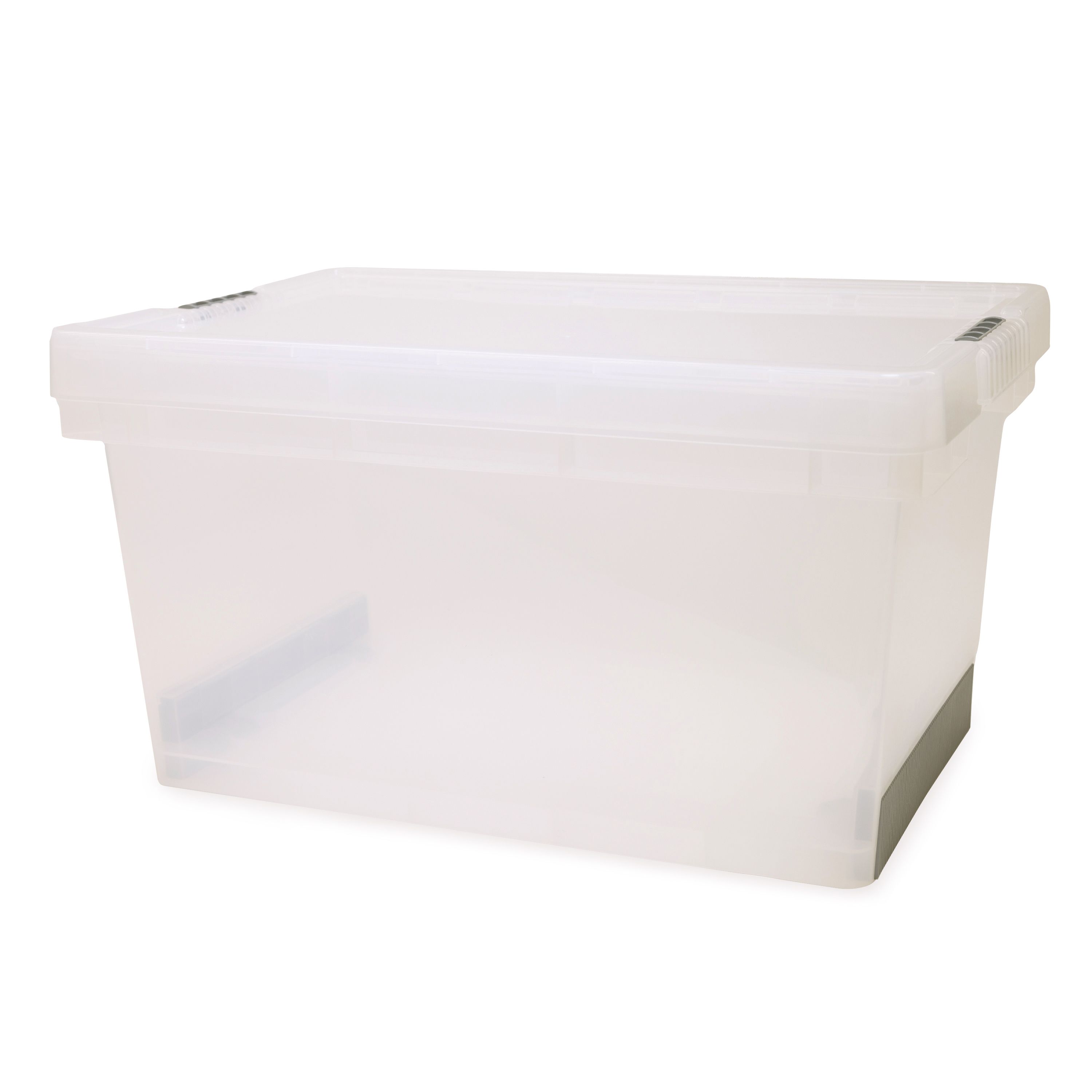 Tontarelli Rhino Clear 45L Large Stackable Storage box with Lid | DIY ...