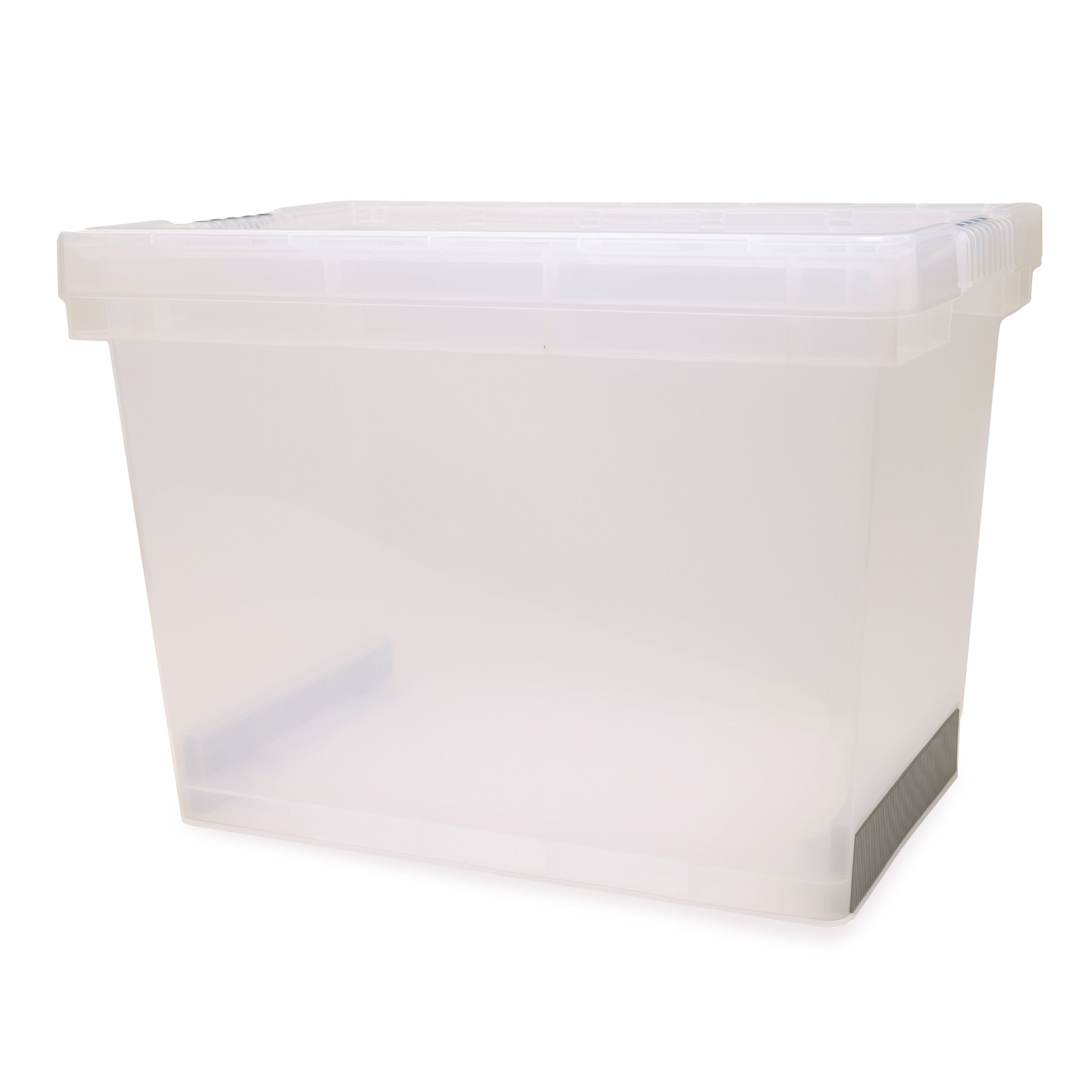 Tontarelli Rhino Clear 60L XL Stackable Storage box with Lid