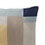 Topaze Multicolour Geometric Indoor Cushion (L)45cm x (W)45cm