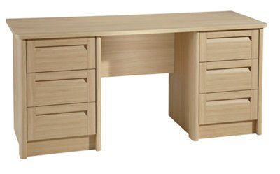 TORINO OAK DRESSING TABLE 700X1468X488MM