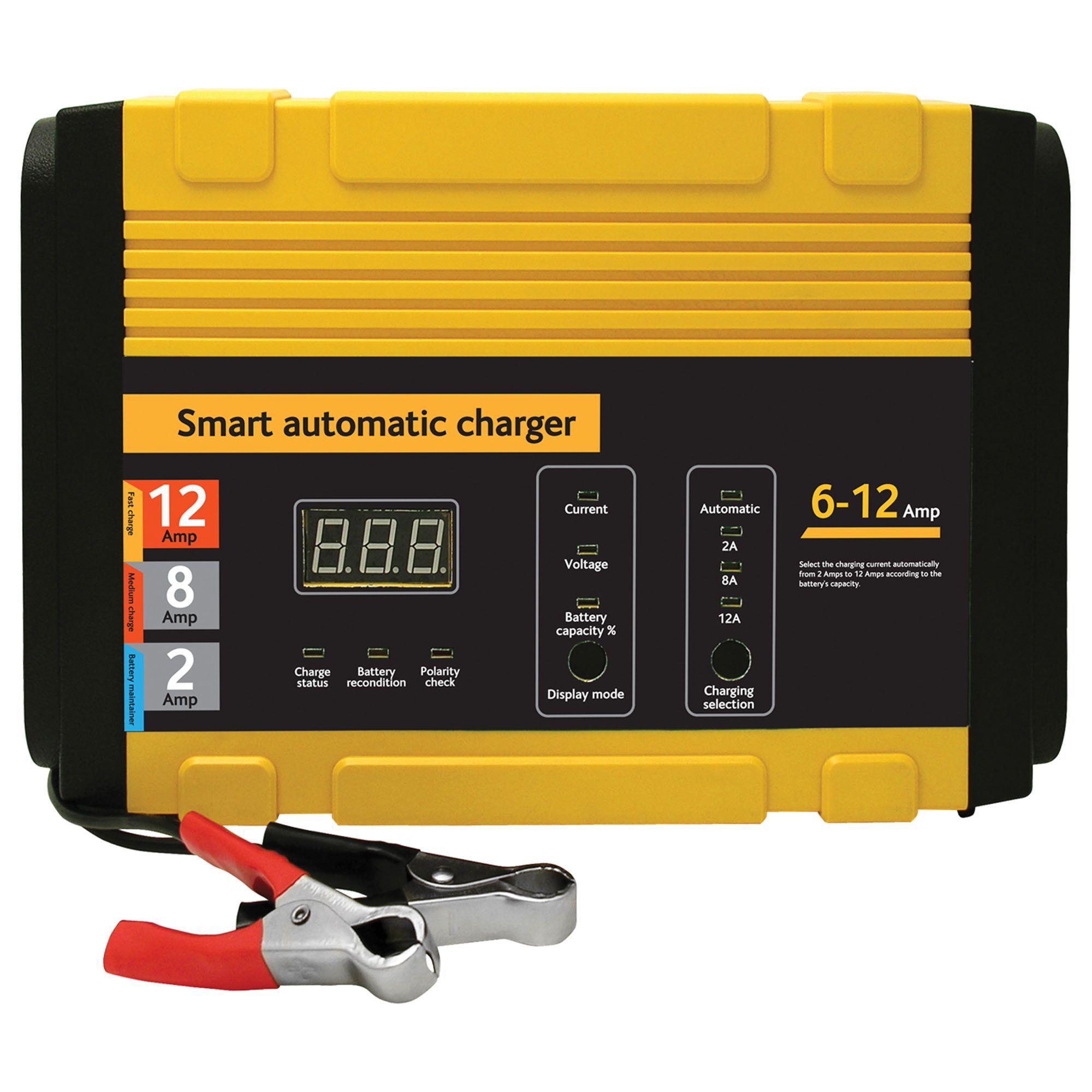 12 amp car battery charger