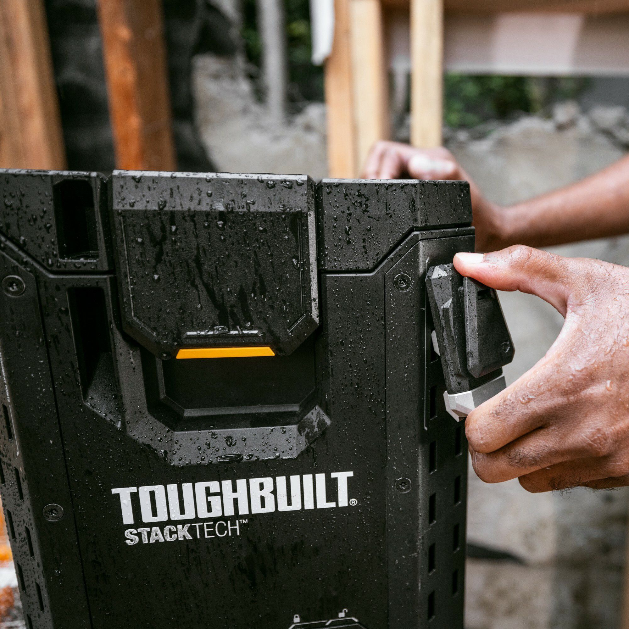 Toughbuilt StackTech Black Hub (W)460mm, 3 pieces