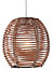 Toulouse Brown Light shade (D)202mm