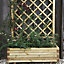 Toulouse Wooden Rectangular Planter 100cm