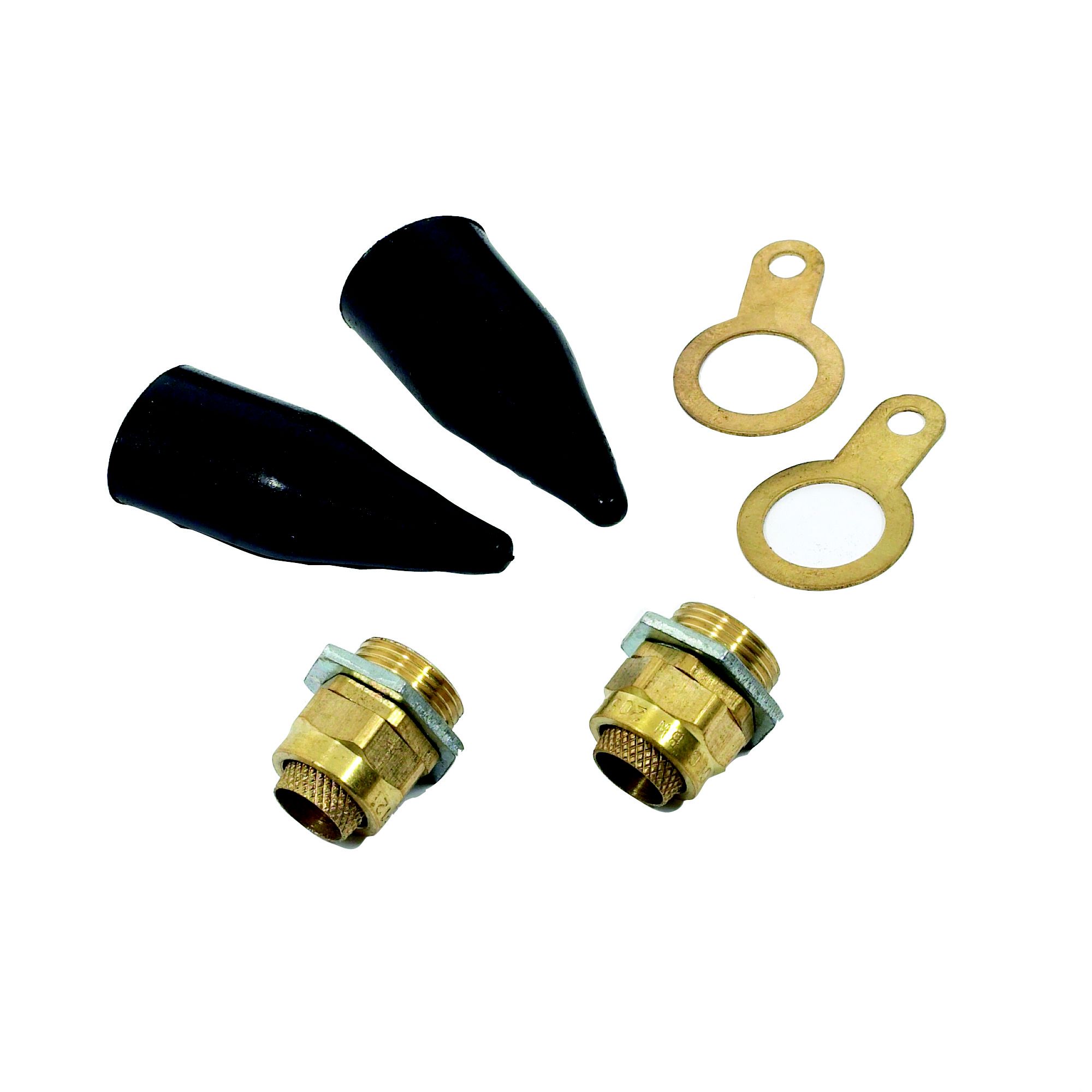 Tower IP54 Black Gland kit, Pack of 2