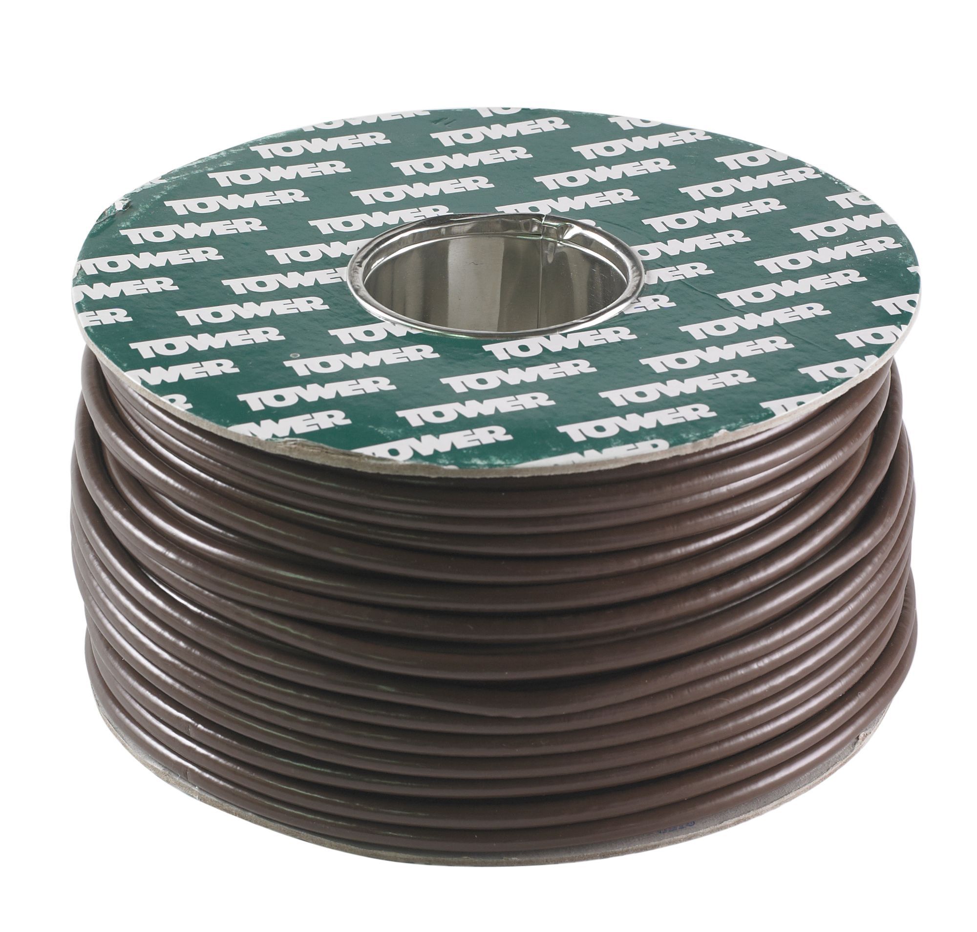 Tower RG6 Black Coaxial cable, 100m