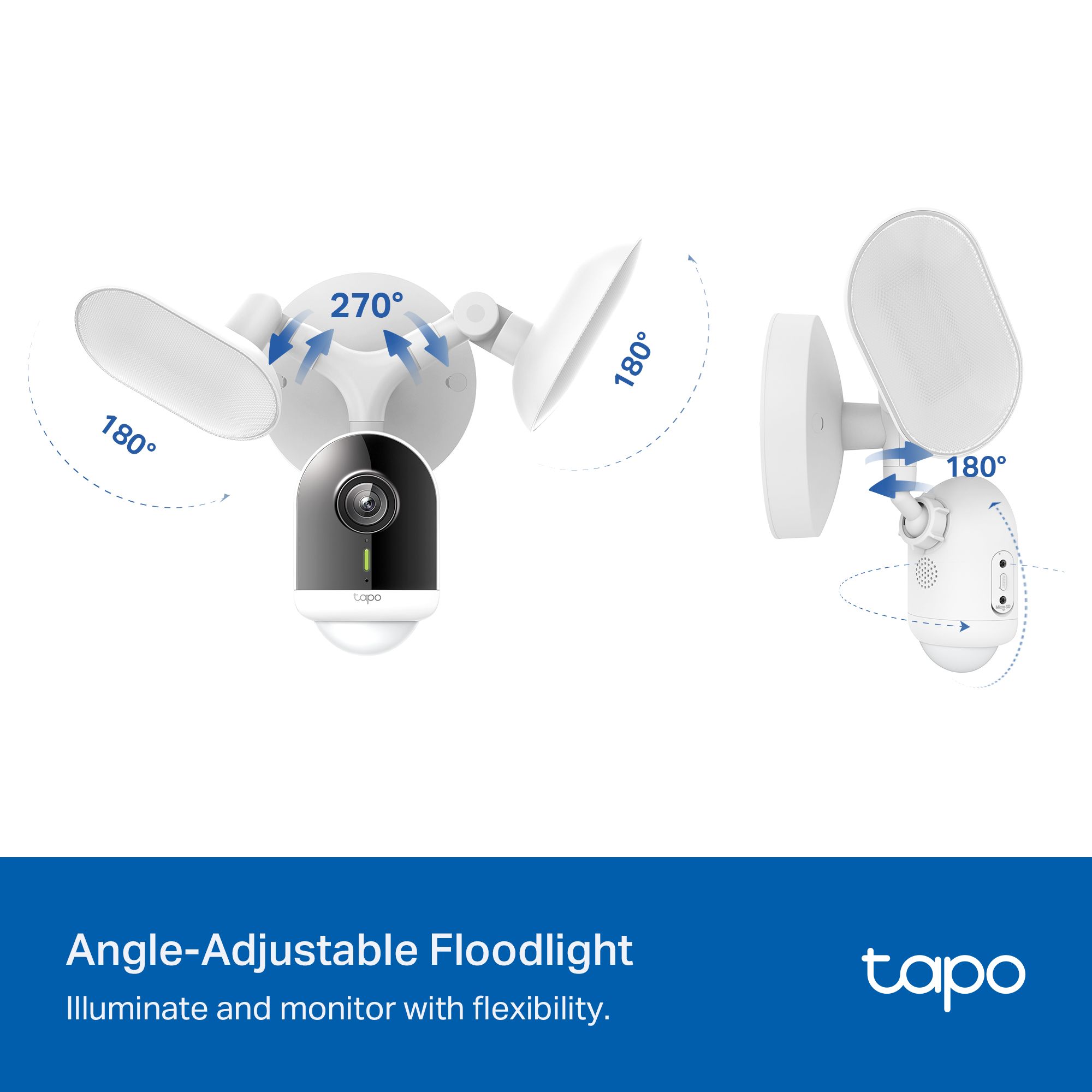 TP-Link 2K Smart White Floodlight camera