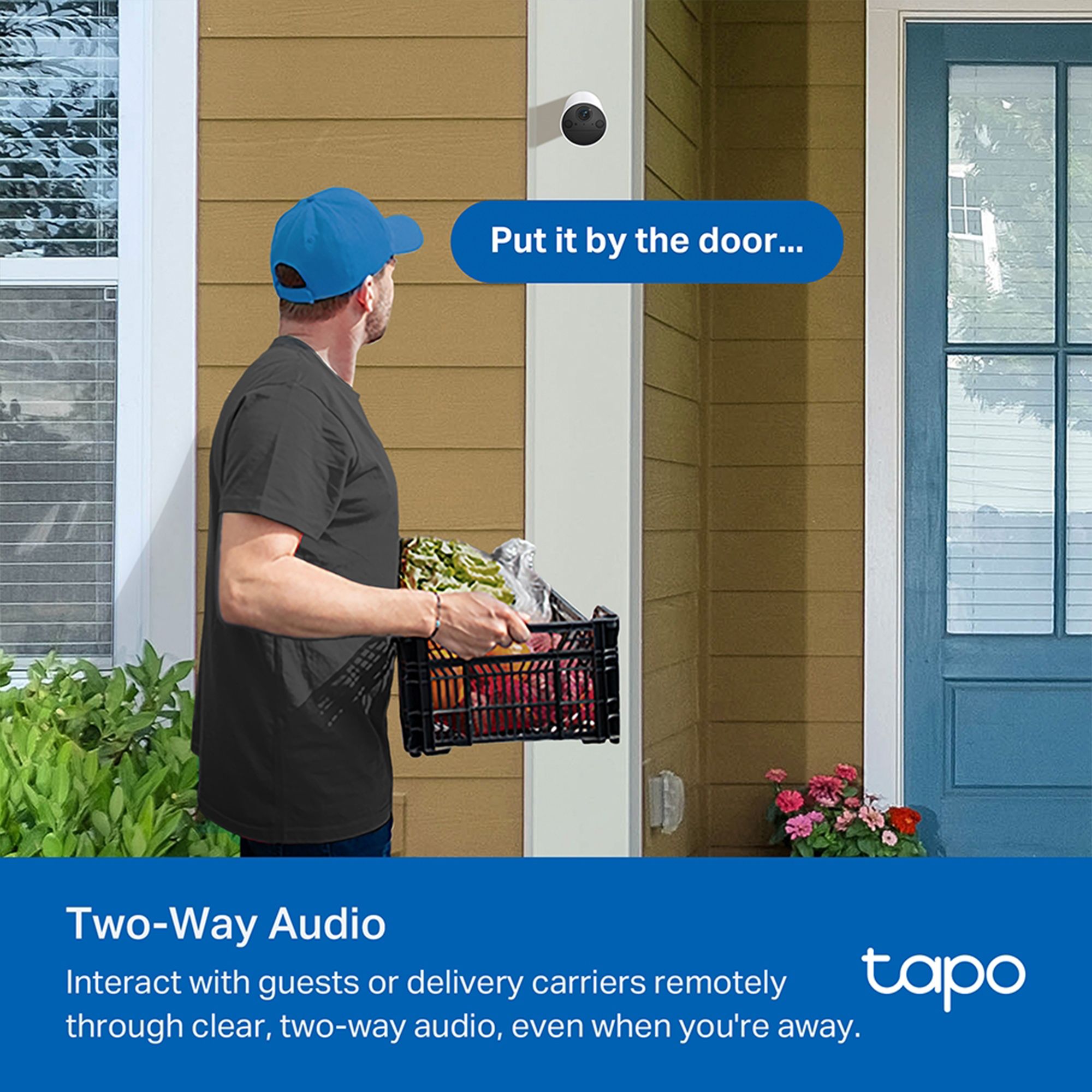 TP-Link Security Camera Tapo C410 Battery-powered All-in-one security system, White