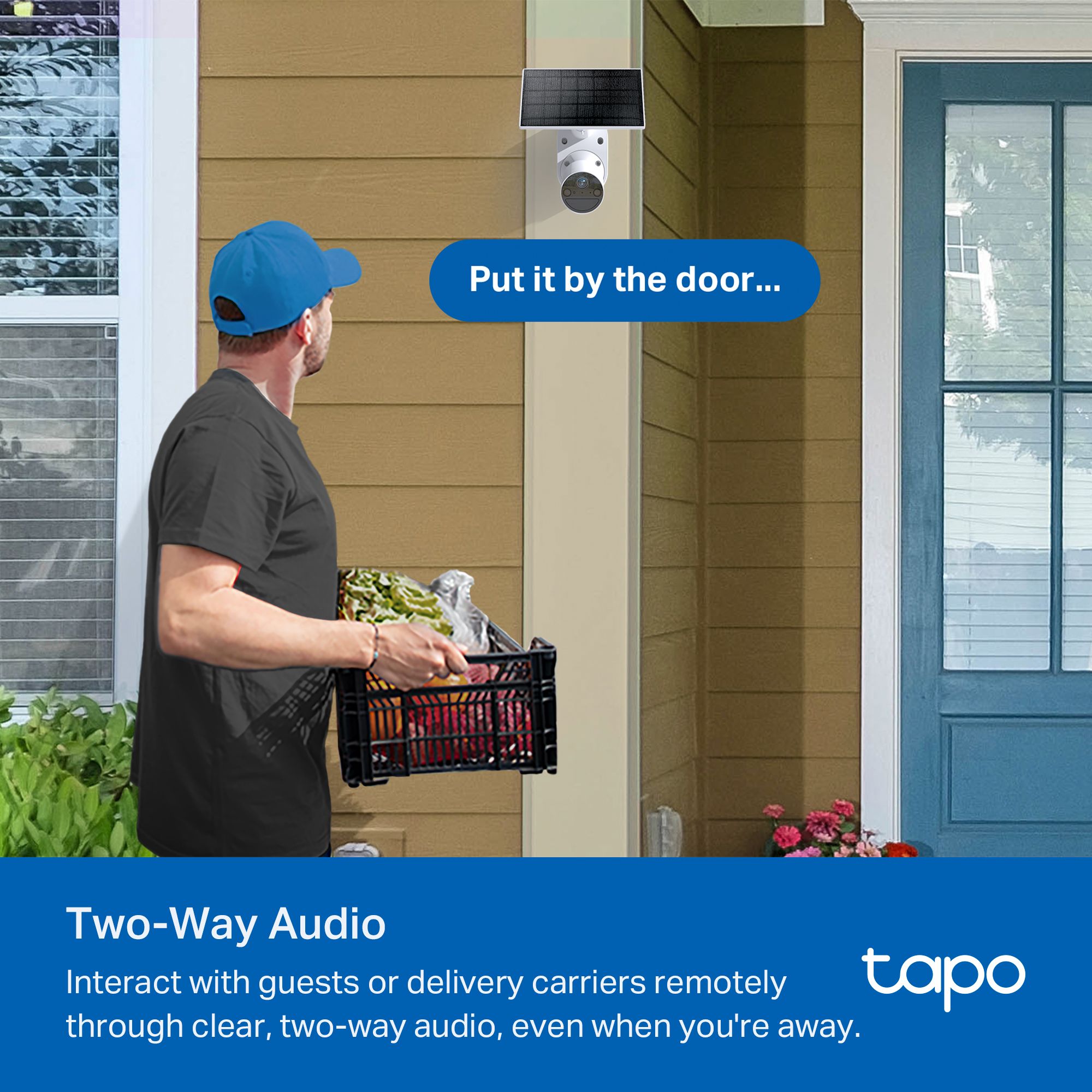 TP-Link Security Camera Tapo C410 KIT Solar-powered All-in-one security system, White