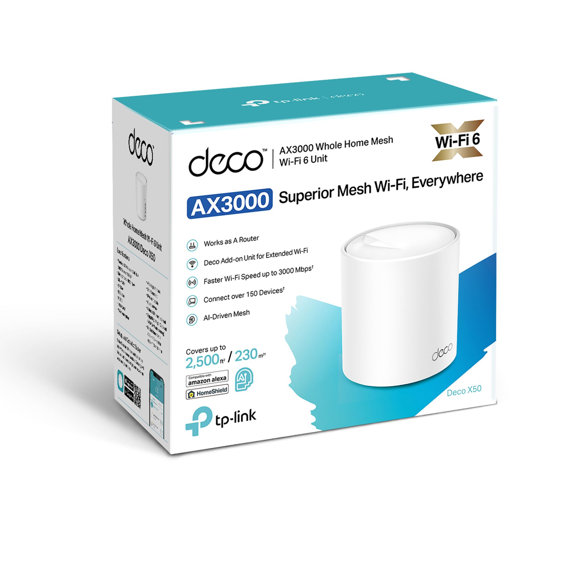 TP-Link Wireless range extender Deco X50(1-pack)