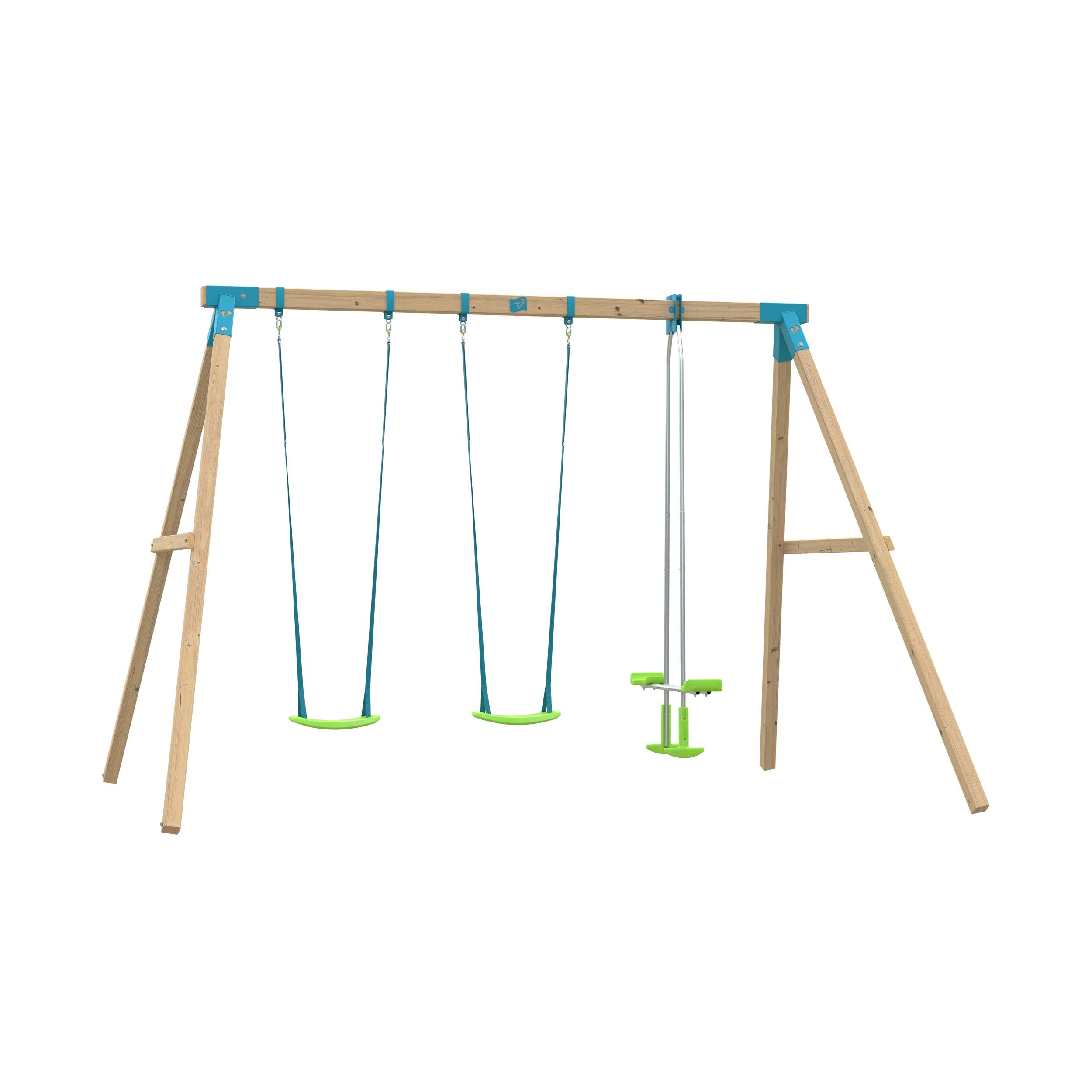 TP TOYS KINGSWOOD 4 SEATER SWING WITH GLIDE RIDE