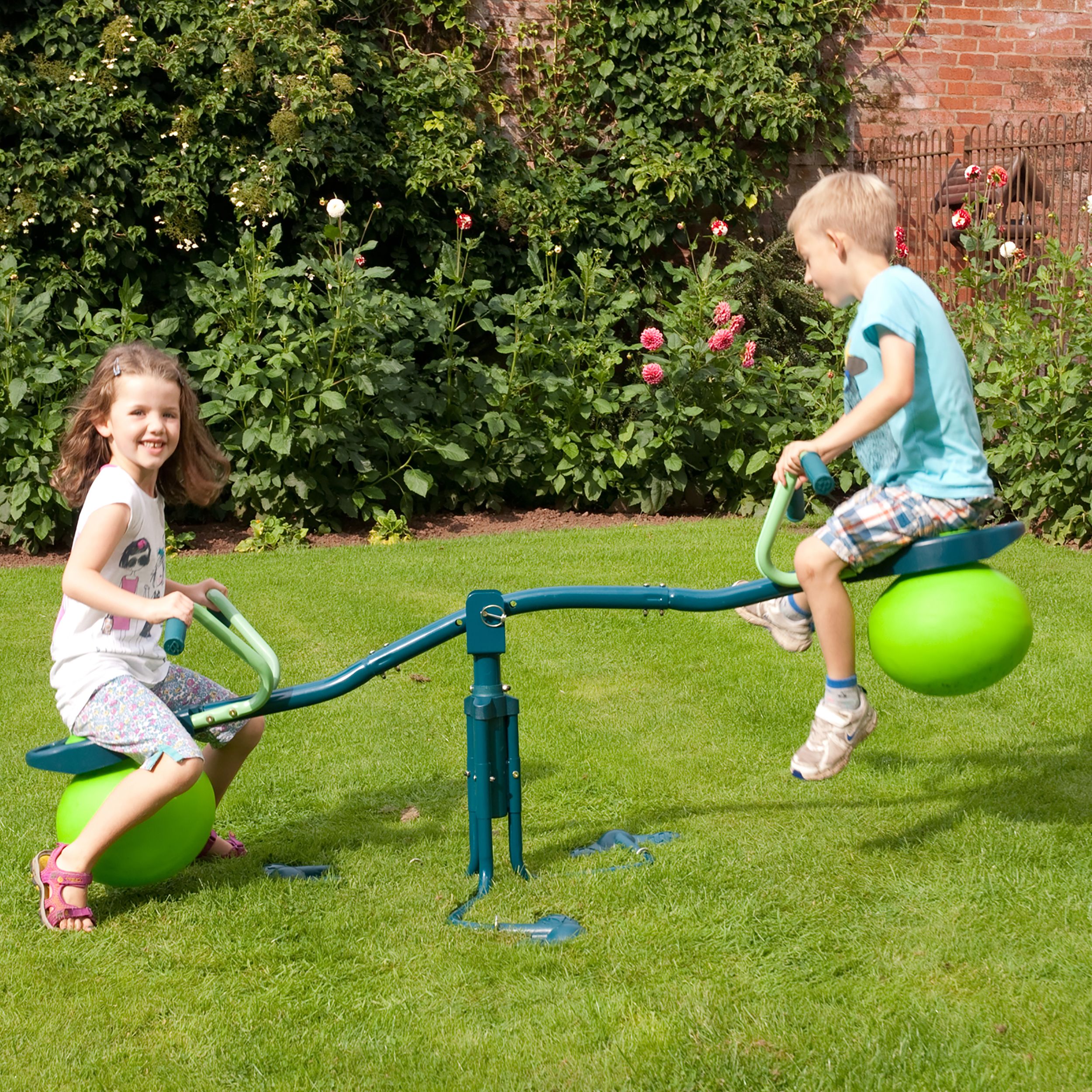 TP Toys Spiro Hop Metal Seesaw | DIY at B&Q