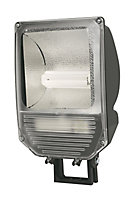 Trac 43808 Black Mains-powered CFL Floodlight 1700lm