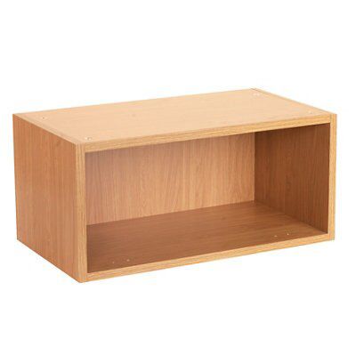 Trade Oak effect Bridging Wall unit, (W)600mm