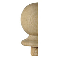 Trademark Natural Oak Newel cap (L)75mm (W)75mm