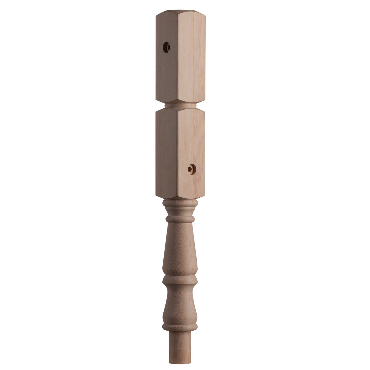 Traditional Hemlock Turned intermediate newel post (H)725mm (W)82mm DIY at B&Q