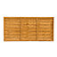 Traditional Lap 3ft Wooden Fence panel (W)1.83m (H)0.91m