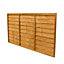 Traditional Lap 4ft Wooden Fence panel (W)1.83m (H)1.22m