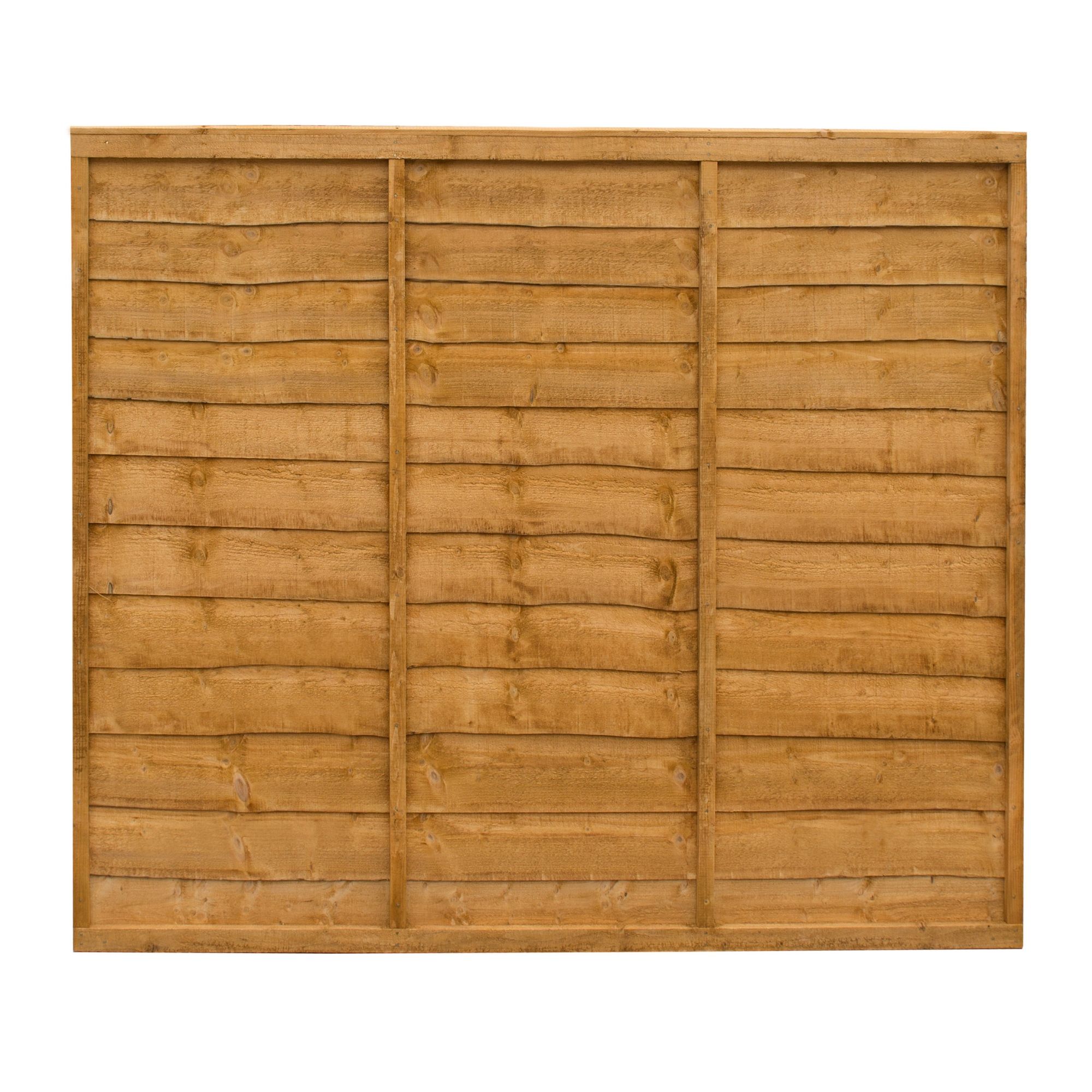 Traditional Lap 5ft Fence panel (W)1.83m (H)1.52m DIY at B&Q