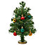 Traditional Mini Green Table top Full Artificial Christmas tree