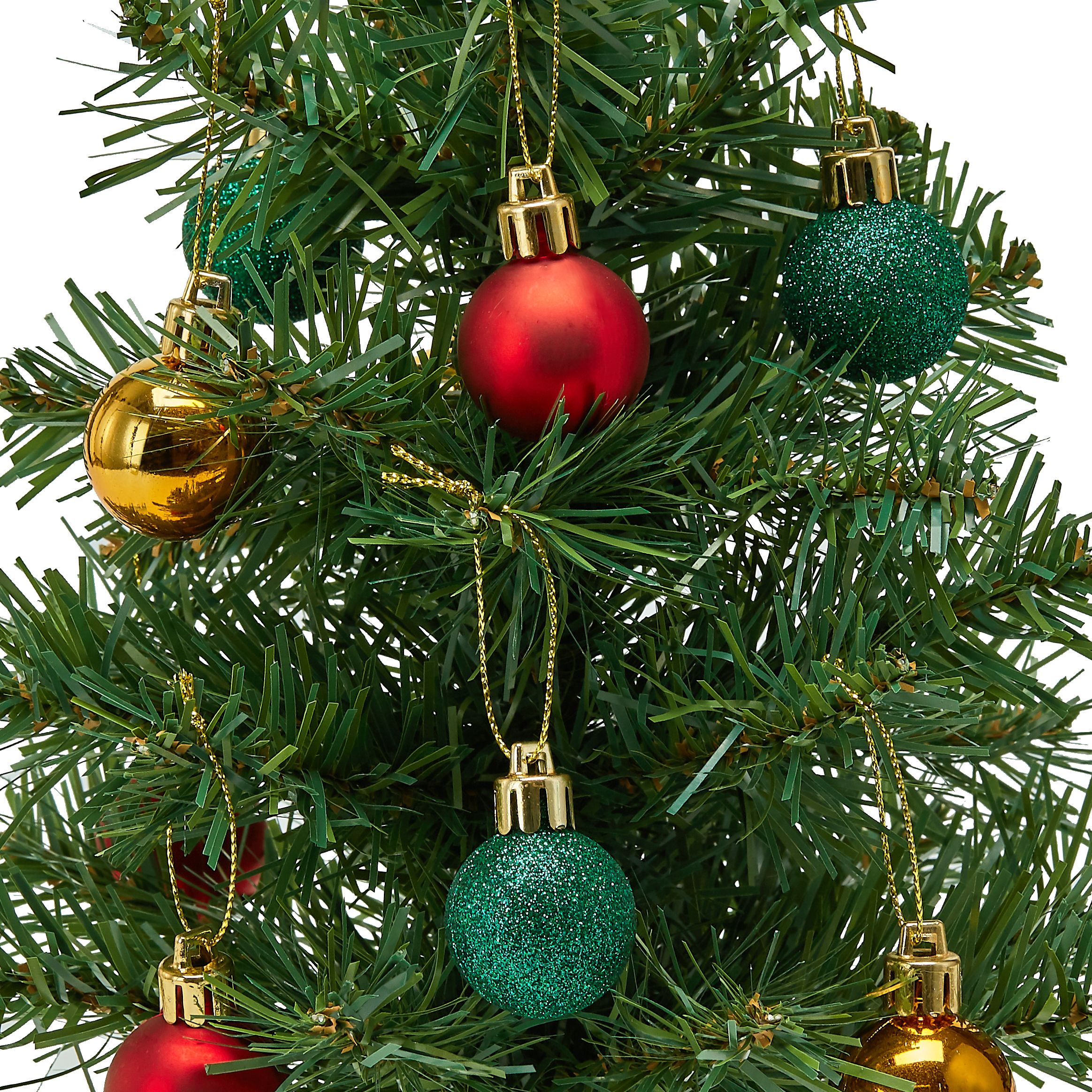 Traditional Mini Green Table top Full Artificial Christmas tree