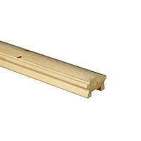 Traditional Natural 41mm Handrail, (L)2.4m (W)66mm