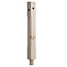 Traditional Pine Stop chamfer top newel post (H)82mm (W)82mm