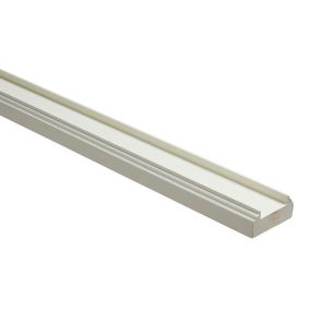 Traditional Primed Natural 32mm Baserail, (L)2.4m (W)62mm