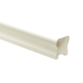 Traditional Primed Natural 32mm Handrail, (L)3.6m (W)59mm