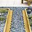 Traditional Scalloped Buff Paving edging (H)150mm (T)50mm