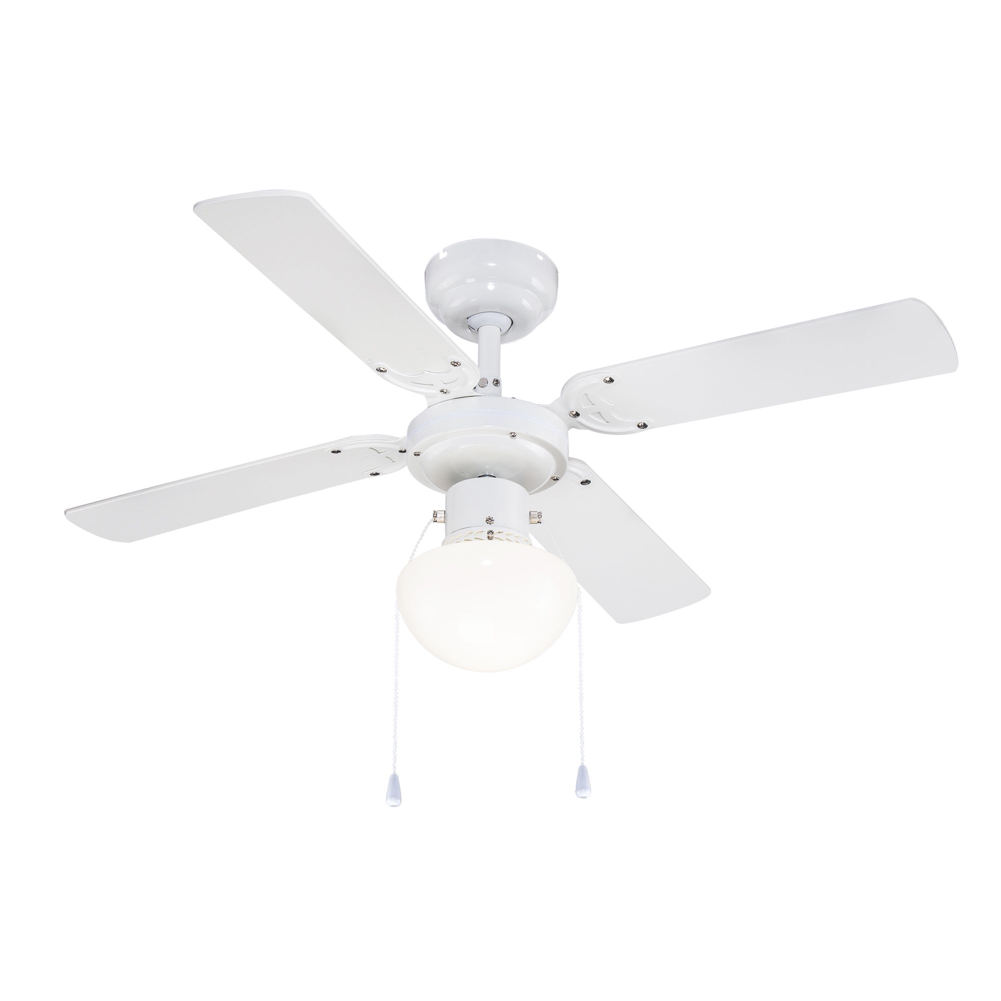 Traditional White Ceiling fan light