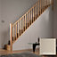 Traditional White Pine Square 32mm Banister project kit, (L)3.6m